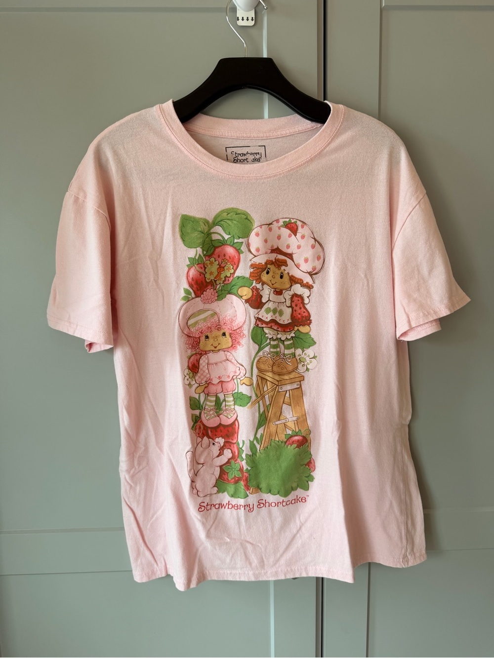 Strawberry Shortcake Pink Graphic T-Shirt